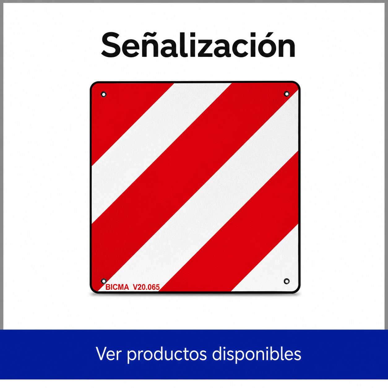 Accesorios de señalización para camión y vehículo industrial. Selecciona tus productos y compra online al mejor precio. Envíos rápidos.
