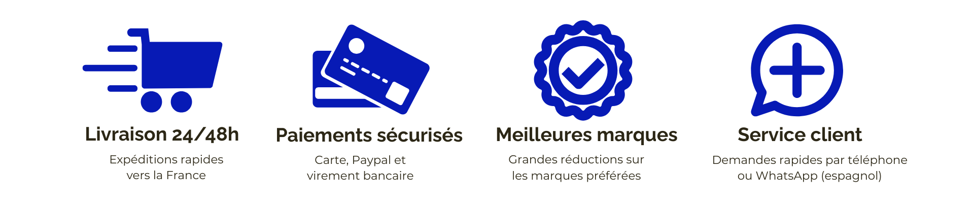 Services disponibles sur Recaplus.com