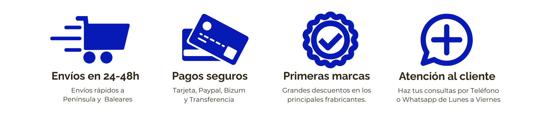 Servicios disponibles de Recaplus.com