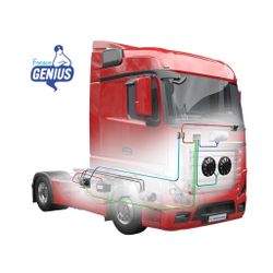 Aire Acondicionado de Estacionamiento Integrado para Camión. GENIUS 2800W 24V