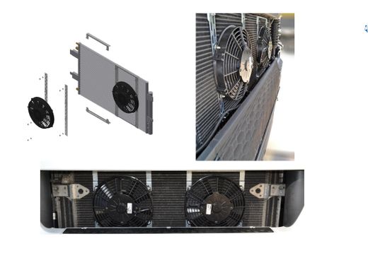 Aire Acondicionado de Estacionamiento Integrado para Camión. GENIUS 2800W 24V