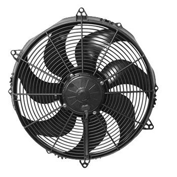 Electroventilador Spal 24V  Aspirante 385mm  399mm VA33-BP71/LL-65A