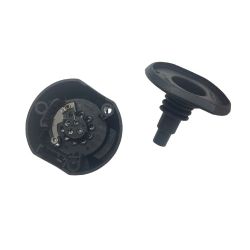 Base ISO 11446 de 13 polos, 12 V, tamanho pequeno, contatos de parafuso, termoplástico. 00421300 MENBER'S-LITTELFUSE