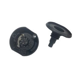 Base ISO 11446 de 13 polos, 12 V, tamanho pequeno, contatos de parafuso, termoplástico. 00421300 MENBER'S-LITTELFUSE