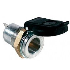 Base 2 Polos de Aluminio ISO 4165 con 2 Contactos 00681100