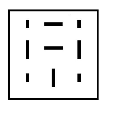 Portarelés - 9polos - Conector hembra plano - Ø: 2.8/6.3mm 8JA 003 526-001 HELLA