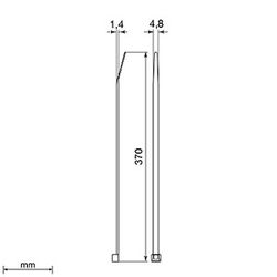 Bridas Unex 4,8×370 mm . 2249-0 UNEX