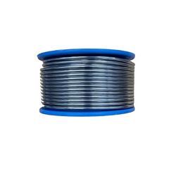 Bobine d'étain à souder, épaisseur 2 mm, poids 500 grammes. 1/2KG VENDU