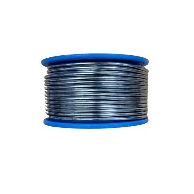 Bobine d'étain à souder, épaisseur 2 mm, poids 500 grammes. 1/2KG VENDU