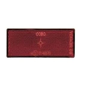 Catadioptrico Rojo (2    Tornillo  llos)  163,40X50 mm . 06.192.000 COBO