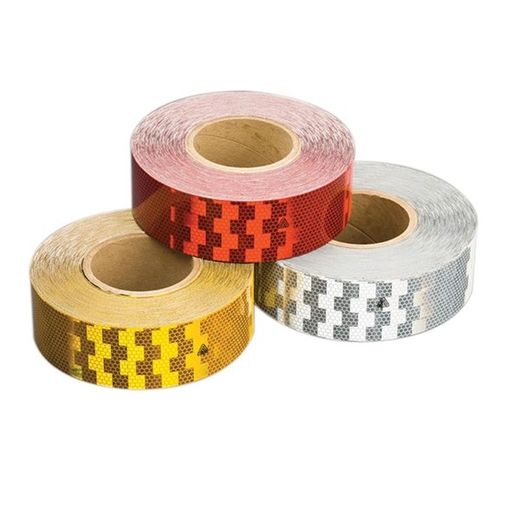 Bande réfléchissante rouge Avery Dennison 50 m x 50,8 mm V-6722B