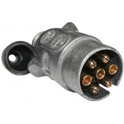 Clavija remolque 7 Polos 12V/N en Aluminio ISO 1724 - KM1264