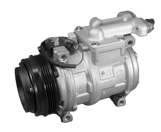 Compresseur de climatisation Denso 10PA17C 24V pour Iveco Cursor 8 | C51-12009