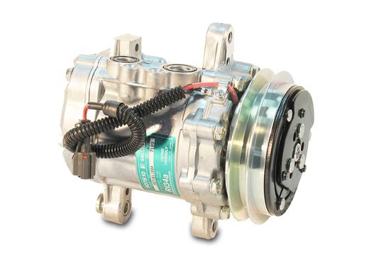Compressor de ar condicionado Sanden SD7B10 12V para New Holland e Case | C51-7189