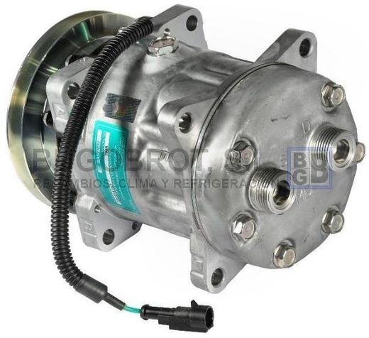 Compresor Aire Acondicionado Sanden SD7H15 12V Iveco Eurostar | C51-8125