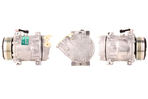 Compressor de ar condicionado Sanden SD7V16 12V para Fiat Ducato e Iveco Daily | C51-1178