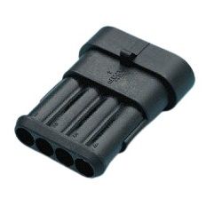 Conector  Super Seal 4 Vias Porta Macho 44.23670 XBC