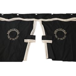 Cortina Cama Flecos Sin Bordar-Para Camión