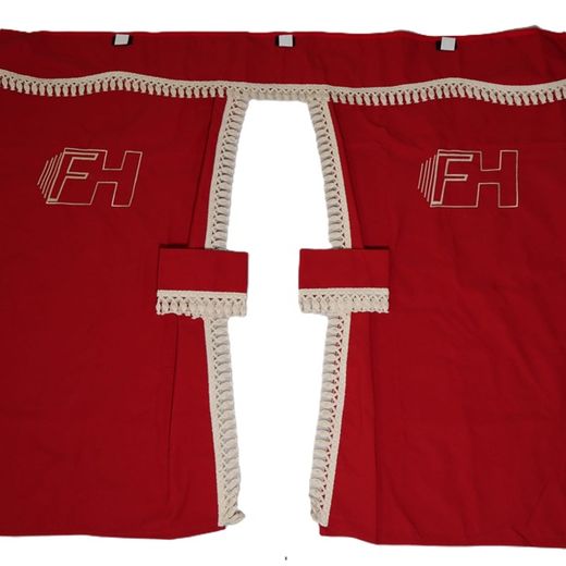 Cortina Camión Flecos Sin Bordar