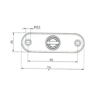 Coupe-batterie unipolaire 12/24 V 100 A, 500 A crête 500023 500023 UNEX