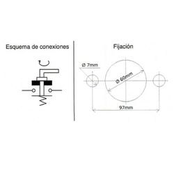 Seccionador de bateria unipolar e manual. 12/24V 250A, 2000A. 12/24V, 500018 500018 CORMAR