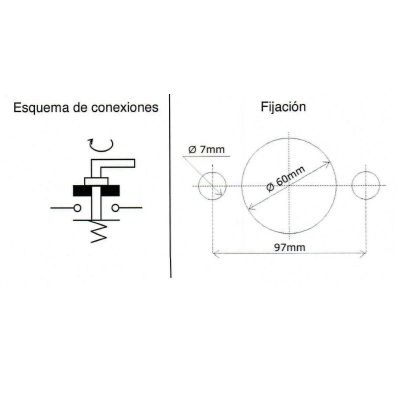Seccionador de bateria unipolar e manual. 12/24V 250A, 2000A. 12/24V, 500018 500018 CORMAR