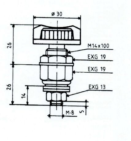 Coupe-batterie unipolaire 12/24 V 75 A 200 A crête 50026. 500026 CORMAR