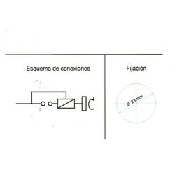 Interruptor de desconexão manual de bateria unipolar, 12/24 V. 80 A, pico de 300 A, 500028 500028 CORMAR