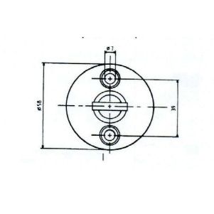 Interruptor de desconexão de bateria universal com chave 12/24V 75A/200A 500020 500020 CORMAR