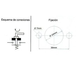 Interruptor de desconexão de bateria universal com chave 12/24V 75A/200A 500020 500020 CORMAR