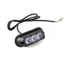 Destellante Flash 12/24V Ambar R65 3 Led AVFF.00285 DFF
