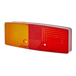 Lente da luz traseira - esquerda 9EL 118 700-001 HELLA