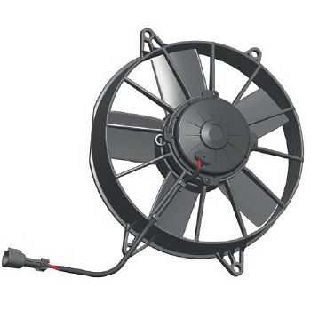Electroventilador Spal 12V  Aspirante 255mm  278mm VA15-AP70/LL-39A