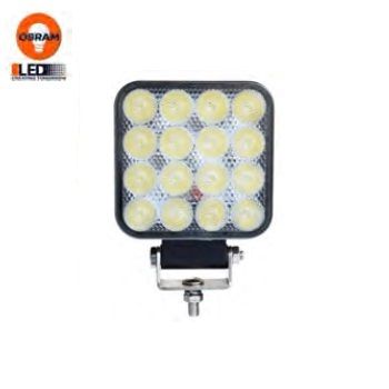Faro Trabajo 16 Leds Osram Con Conector AVPH.05204 DFF