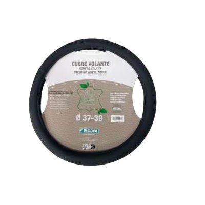 Funda Volante Pure Leather Negro 42-44Cm FUNVOL0004 PCY