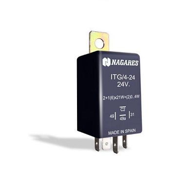 Intermitencia 24V. Con Detección Lámpara Fundida. MFL19 MAHLE