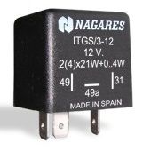 Intermitencia 12 V. Con Detección Lampara Fundida Aumento De Pulsacciones. MFL21 MAHLE