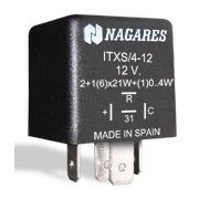 Intermitencia 12 V. Con Deteccion Lámpara Fundida (3A2) Por Aumento Pulsac. MFL39 MAHLE