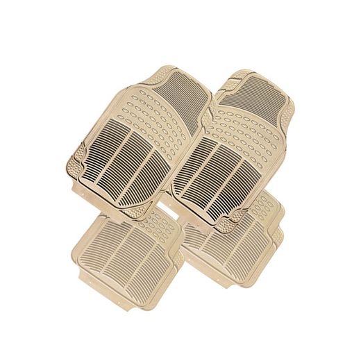 Jgo. 4 Alfomb. Pvc-Nbr Beige Univ. ALFPVC2 PCY