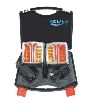 Kit Magn. Led Remolq. Wireless 12/24V REM0045 PCY