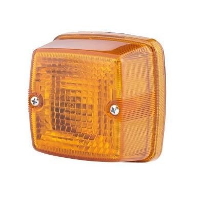 Piloto intermitente - Halógena - 24/12V - montaje exterior - Color de tulipa: ámbar - posterior/izquierda/derecha 2BA 003 014-011 HELLA