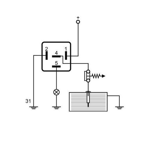 NIVELES DE AGUA 12V. 4 TERMINALES   REA/4-12 ME4 MAHLE