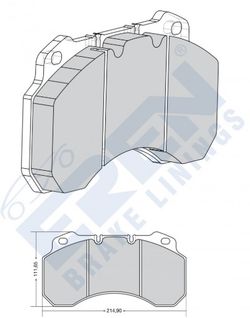 Pastillas de Freno Renault Midlum Nissan Eco-T WVA 29099