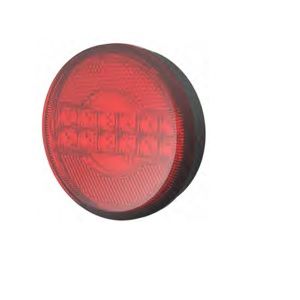 Piloto redondo LED 122mm situación + freno 12/24V AVPH.02706 DFF