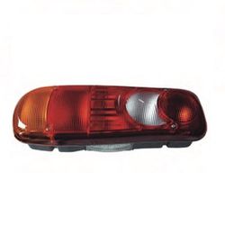 Feu arrière gauche Nissan avec éclairage de plaque et passe-câbles. 01135395 LEO