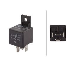 Relé, corriente de trabajo - 24V - 5polos - con soporte 4RD 933 332-061 HELLA