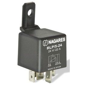 Relé Interruptor Doble Salida 22A. 24V. MR69 MAHLE
