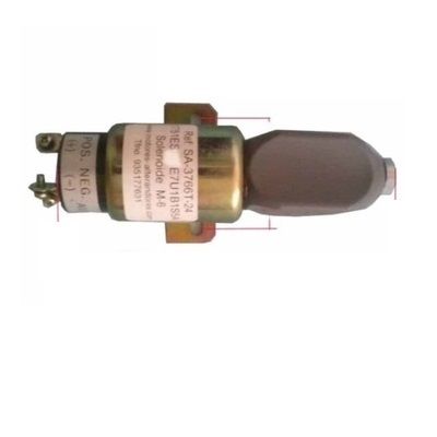 Solenoide Aceleración Y Paro  Universal,Solenoide  Aceleración  Y Paro ,Rosca M6 Carrera 25 Mm. , 12 Va MJSOL00912 MAJ