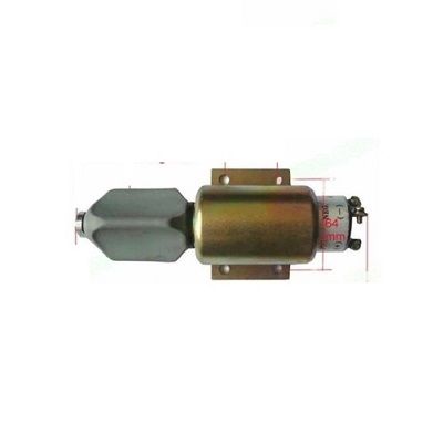Solenoide De Aceleración Y Paro Motor 12 V  Solenoide Con Interruptor Interno ,Carrera 32 Mm Rosca M6Fácil De Aplicar A Cualquier Motor.Solenoide Ac MJSOL01412 MAJ