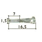 Terminal Hembra Para Conector Súper Seal 1,5Mm 5560 XBC